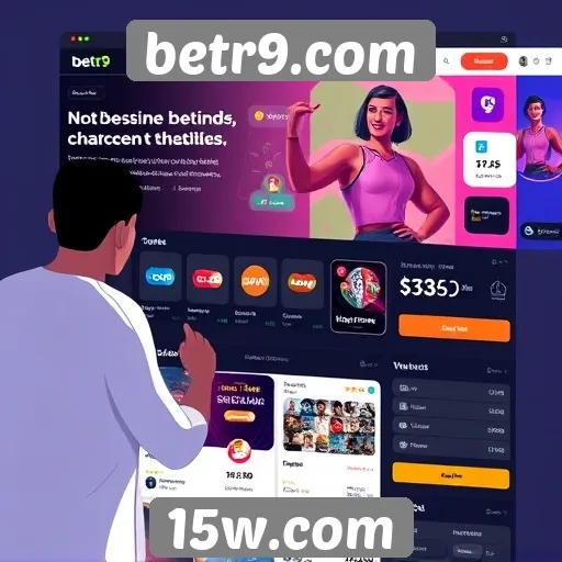 Explorando a interface do usuário no betr9.com